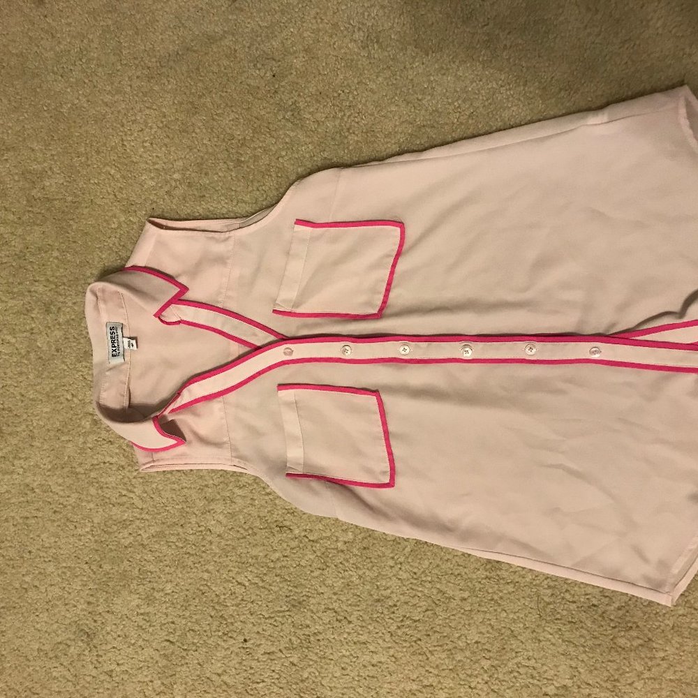 baby pink top
